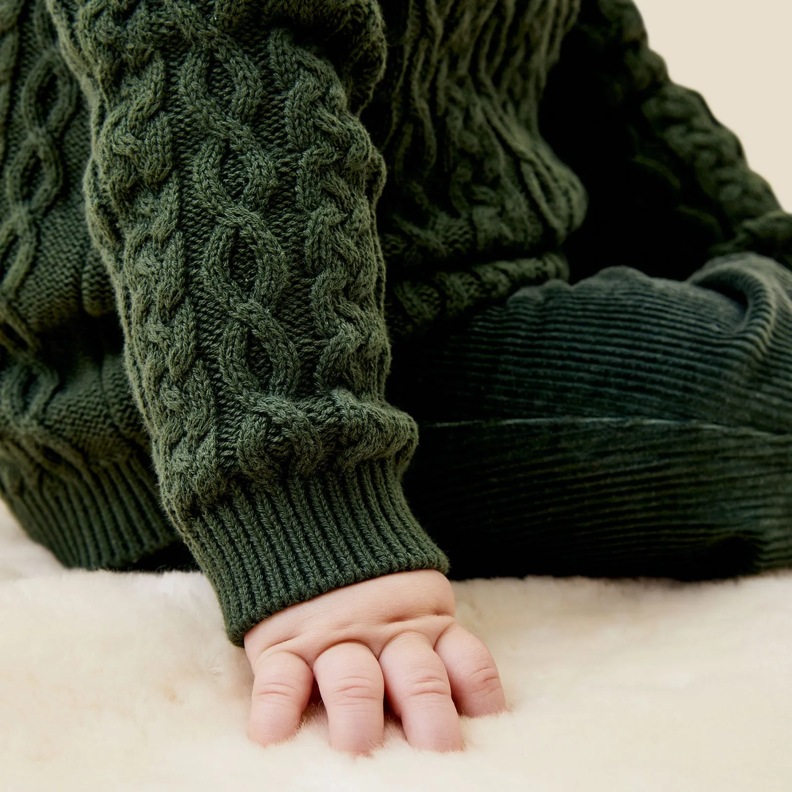 Thyme Cable Knit Jumper