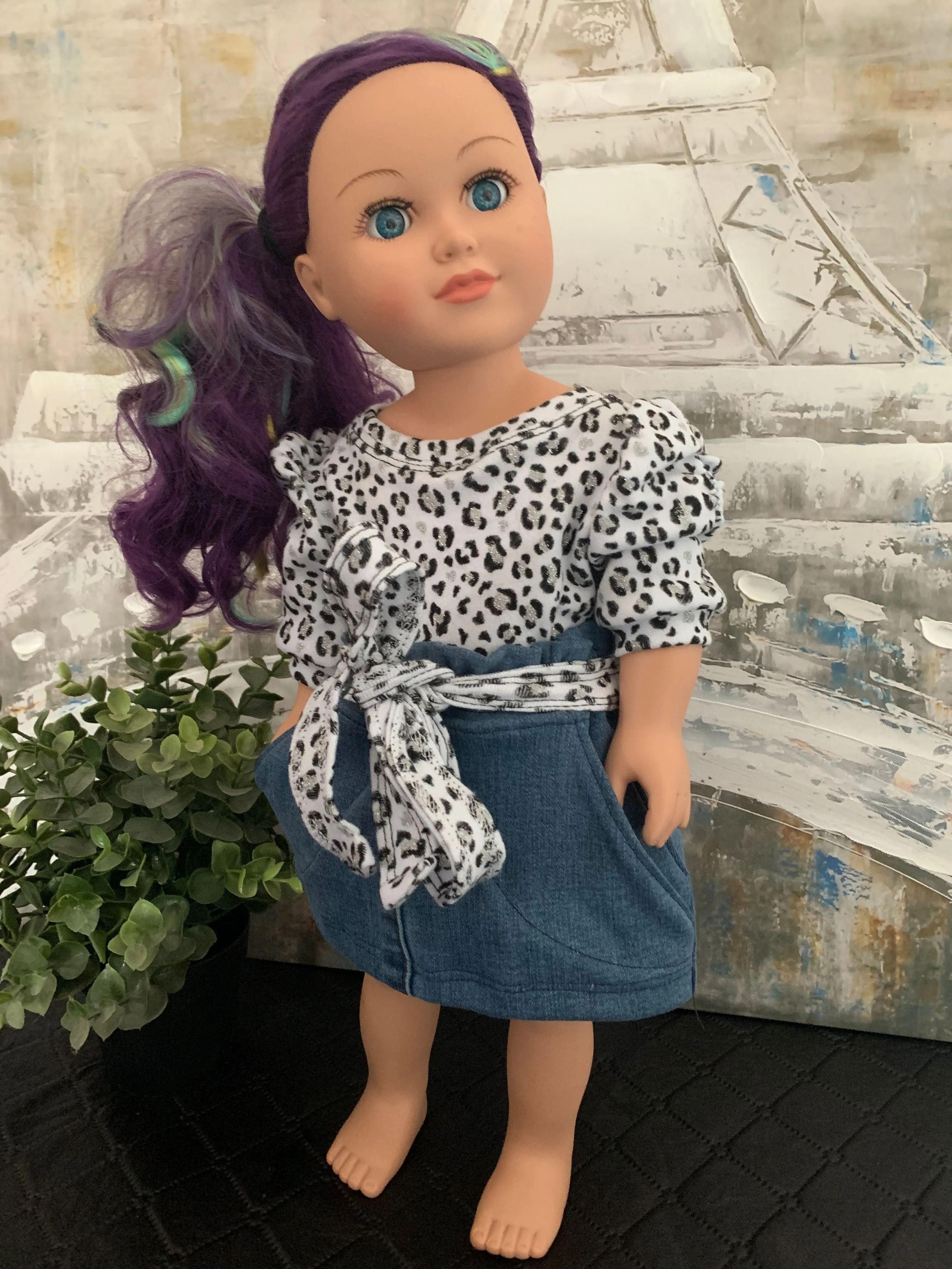 Trendy Mix & Match Doll Pattern Set