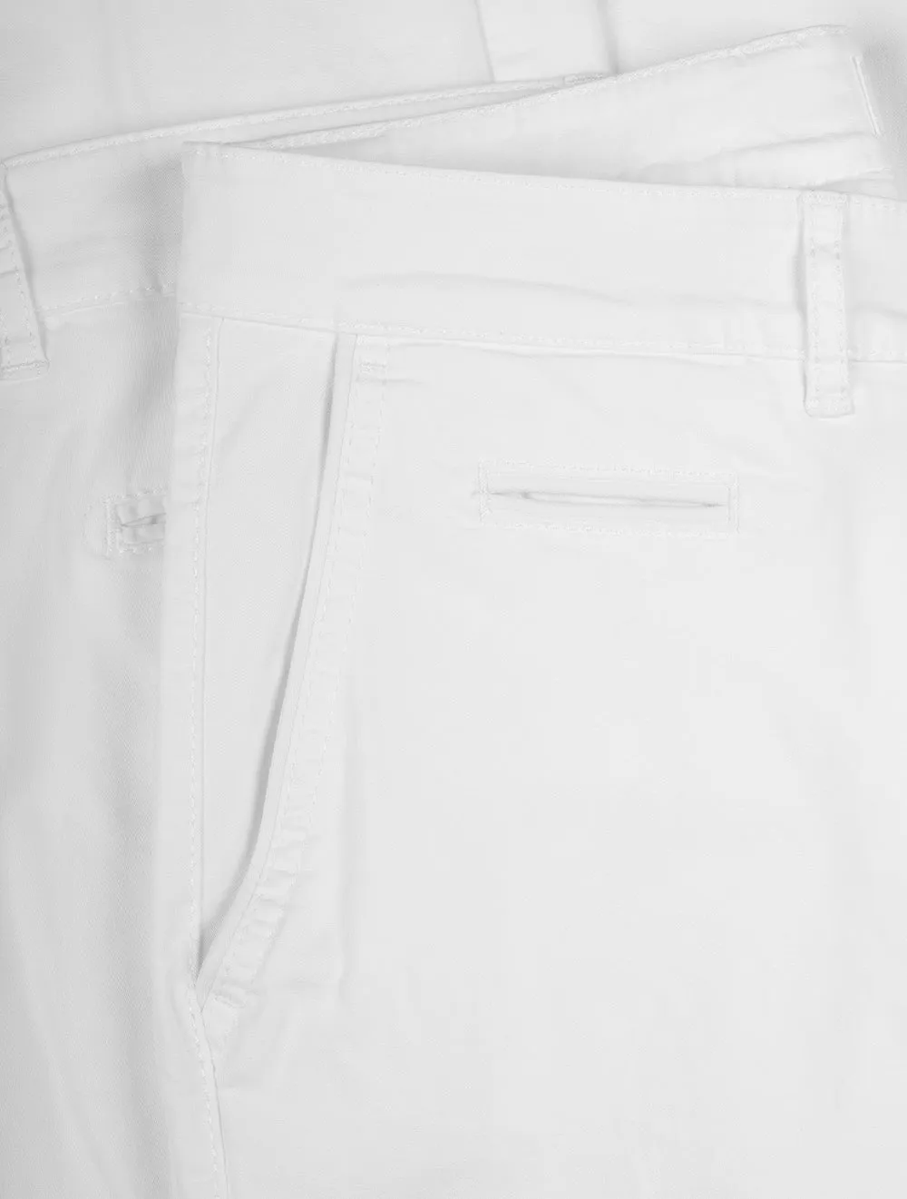 White Everest Cotton Chino