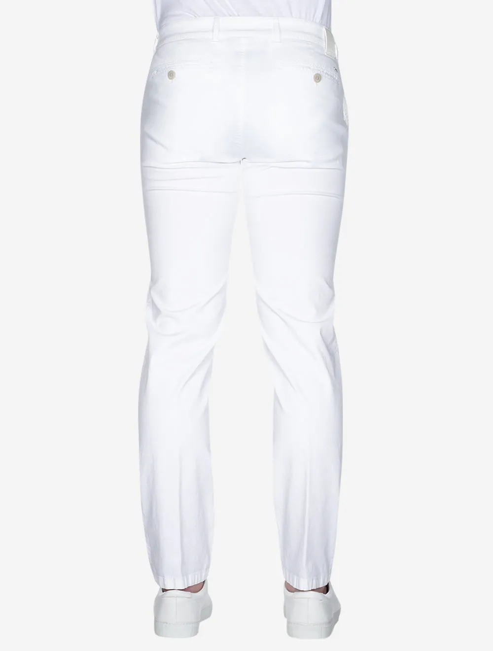 White Everest Cotton Chino