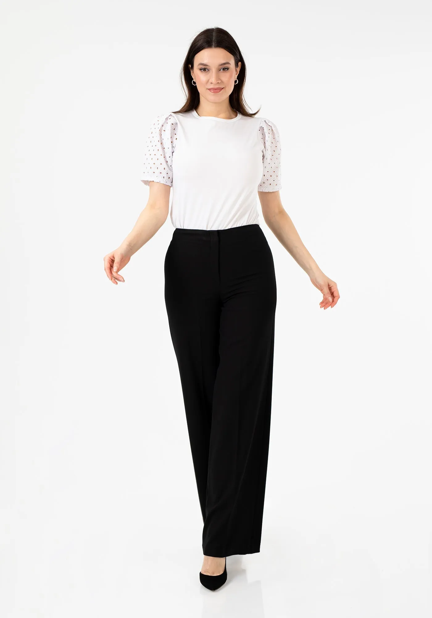 Wide-Leg Pants for a Sleek and Stylish Look